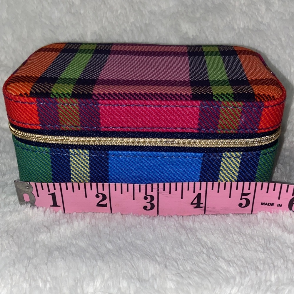 Kate Spade"Grand Plaid Duo" Jewelry Organizer - Picture 11 of 13